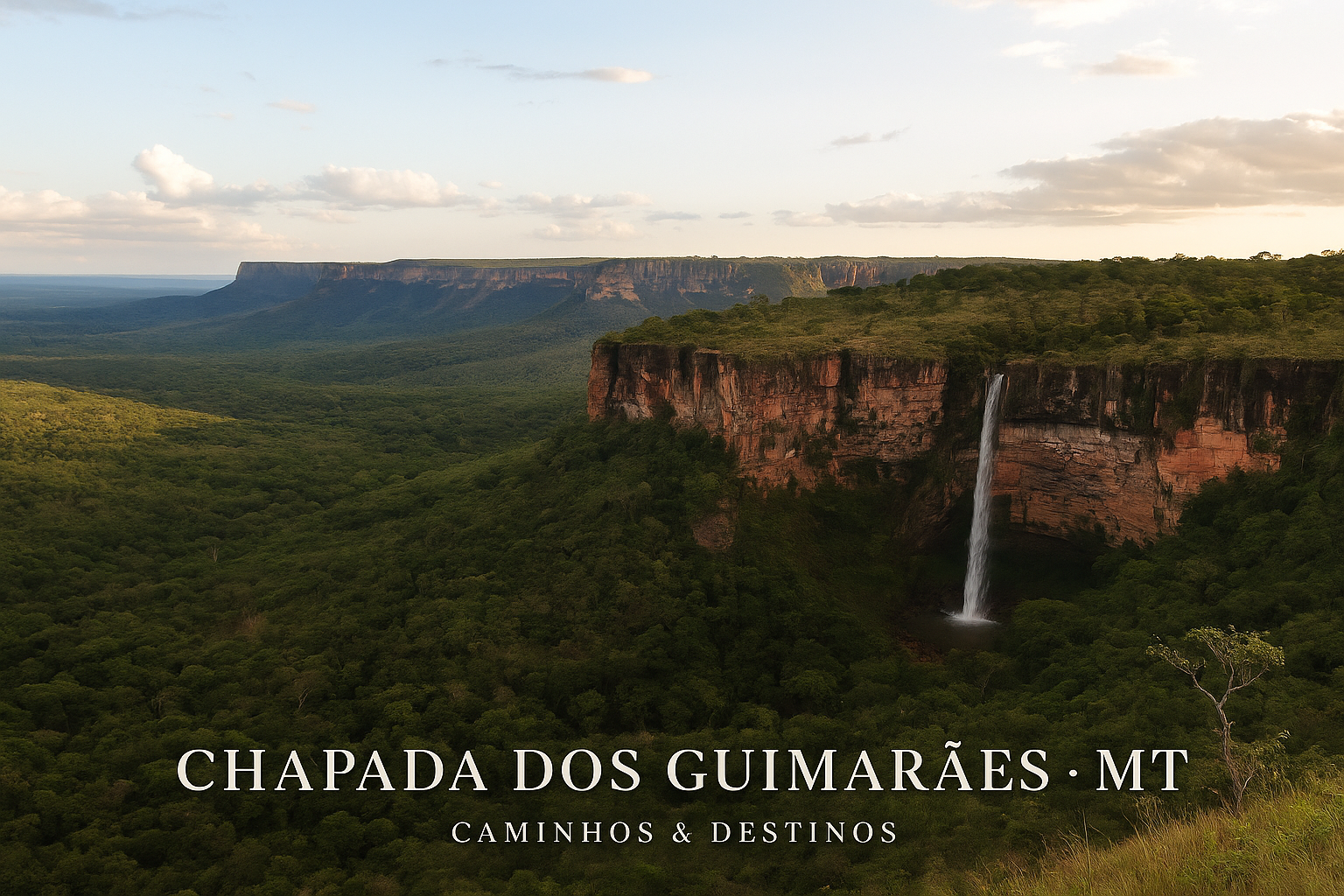 Leia mais sobre o artigo Chapada dos Guimarães (MT): um abraço do cerrado e das queda